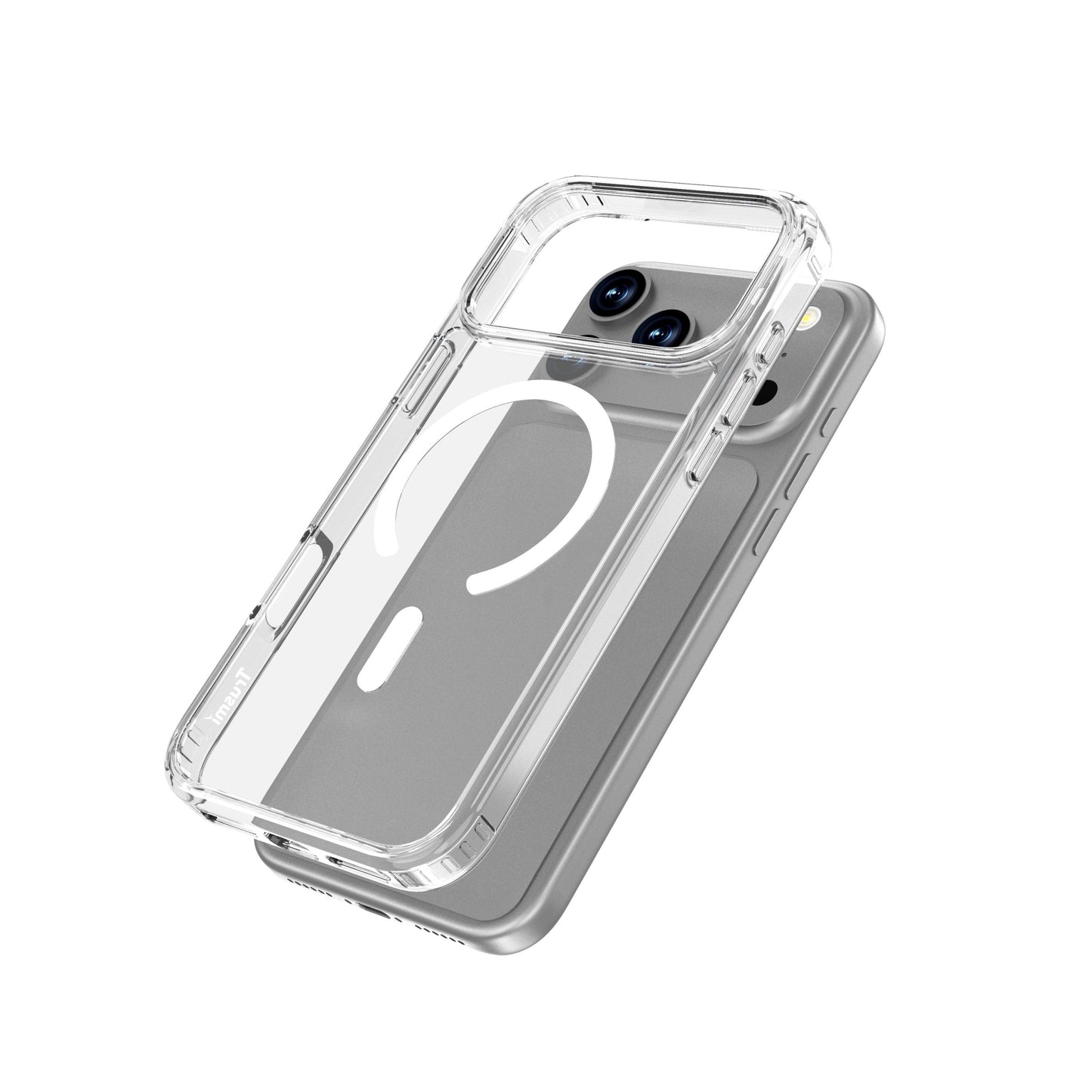 TRUSMI iPhone Series Magnetic Transparent Case For iPhone 17