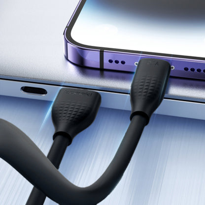 Toocki USB A-L Non-MFI Fast Charging Data Cable (BLACK) (6ft) (20W)