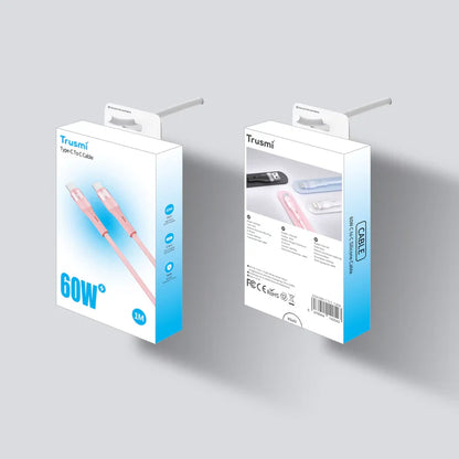 Trusmi UBS C To C Charging Cable - 60W - 1 Meter