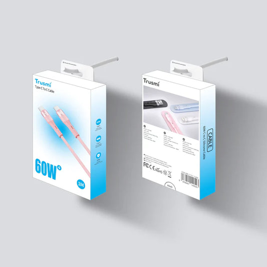 Trusmi UBS C To C Charging Cable - 60W - 1 Meter