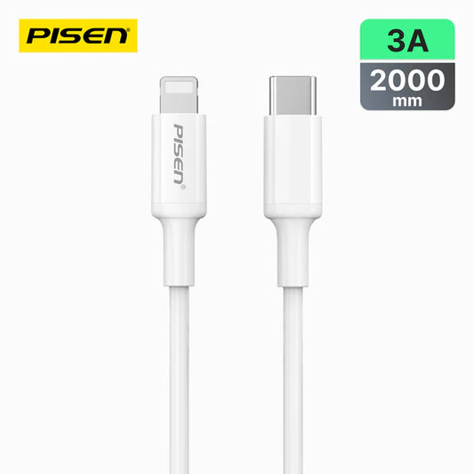 PISEN USB-C to Lightning Cable 2 Meters