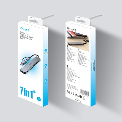 TRUSMI DS01-01 8 In 1 Type-C Multifunctional Docking Station