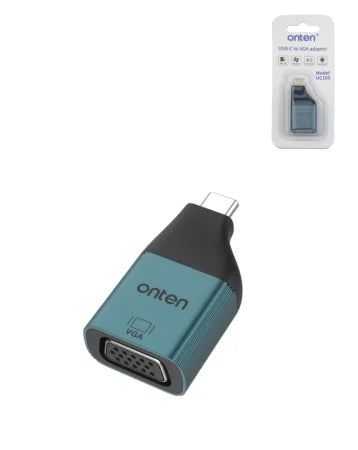Onten USB C to VGA Adapter (2K@60Hz)