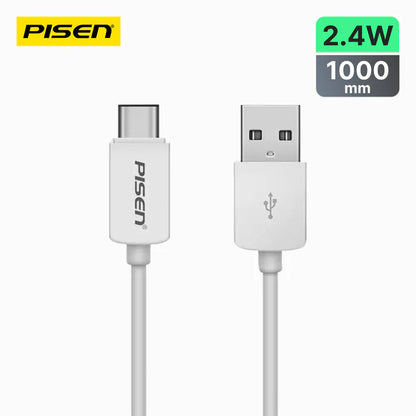 PISEN USB A To C Charging Cable 1 Meter