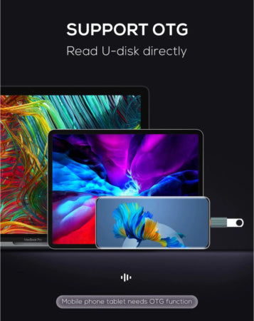 LDNIO USB Convertor USB C Male to USB A Female Adapter