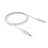 LDNIO 3.5mm AUX to AUX Audio Cable (WHITE) 1 Meter