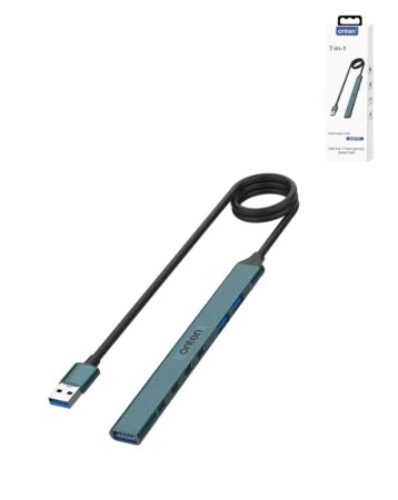 Onten 7 in 1 USB Expander (USB 3.0 + 2x USB 2.0 + 4x USB C)